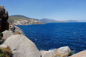 View south from Tongue Point, Wilsons Prom, 2