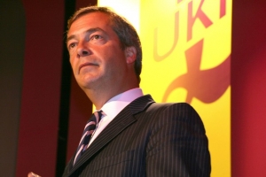 Nigel Farage of Brexit Party. Also founder of UKIP the UK Independence Party.