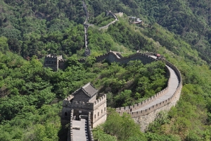 Great Wall of China originally to keep out invaders and for border control