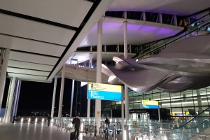 Heathrow Airport Arrivals unusually quiet 15 March 2020