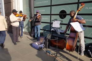 Street Musicians, Oxford Street, London