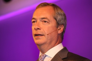 Nigel Farage leader of Brexit Party and founder of UKIP