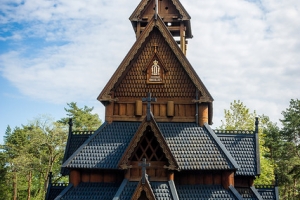 Gol Stave Church, Norwegian Museum of Cultural History, Oslo, Norway