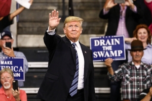 President Trump MAGA rally, Billings, Mont - 2