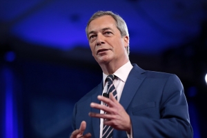 Nigel Farage Leader of Brexit Party and founder of UKIP