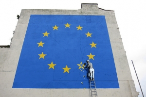 Banksy does Brexit (detail)