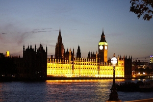 Houses of Parliament, London By Night