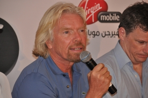 Sir Richard Branson founder of Virgin known for his pro Migrant views