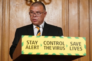 Deputy Chief Medical Officer, Professor Jonathan Van-Tam in 10 Downing Street 30 May 2020