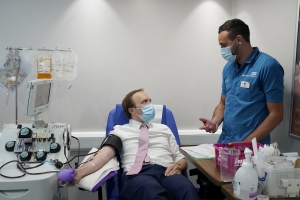 Matt Hancock UK Health Secretary donates Covid-19 Antibodies 5 June 2020
