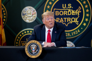 President Donald Trump commerates 200 Miles of Border Wall Constructed 23 June 2020 