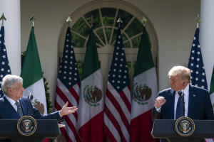President Trump Welcomes the President of Mexico to the White House 8 July 2020