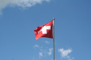 Flag at Metsch Station