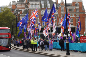 UK Parliament Square October 2019