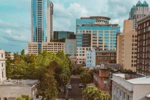 Downtown Orlando, Florida.