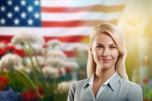 H-2B Visa Cap Increase for FY 2024: Addressing US Labor Shortages - Woman with Landscaped Garden