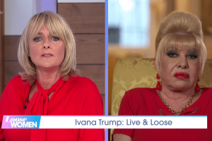 Ivana Trump on ITV's Loose Women 14 September 2020