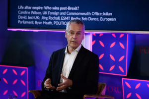 7 November 2017; Julian David, CEO, techUK, at Web Summit 2017 in Lisbon, Portugal