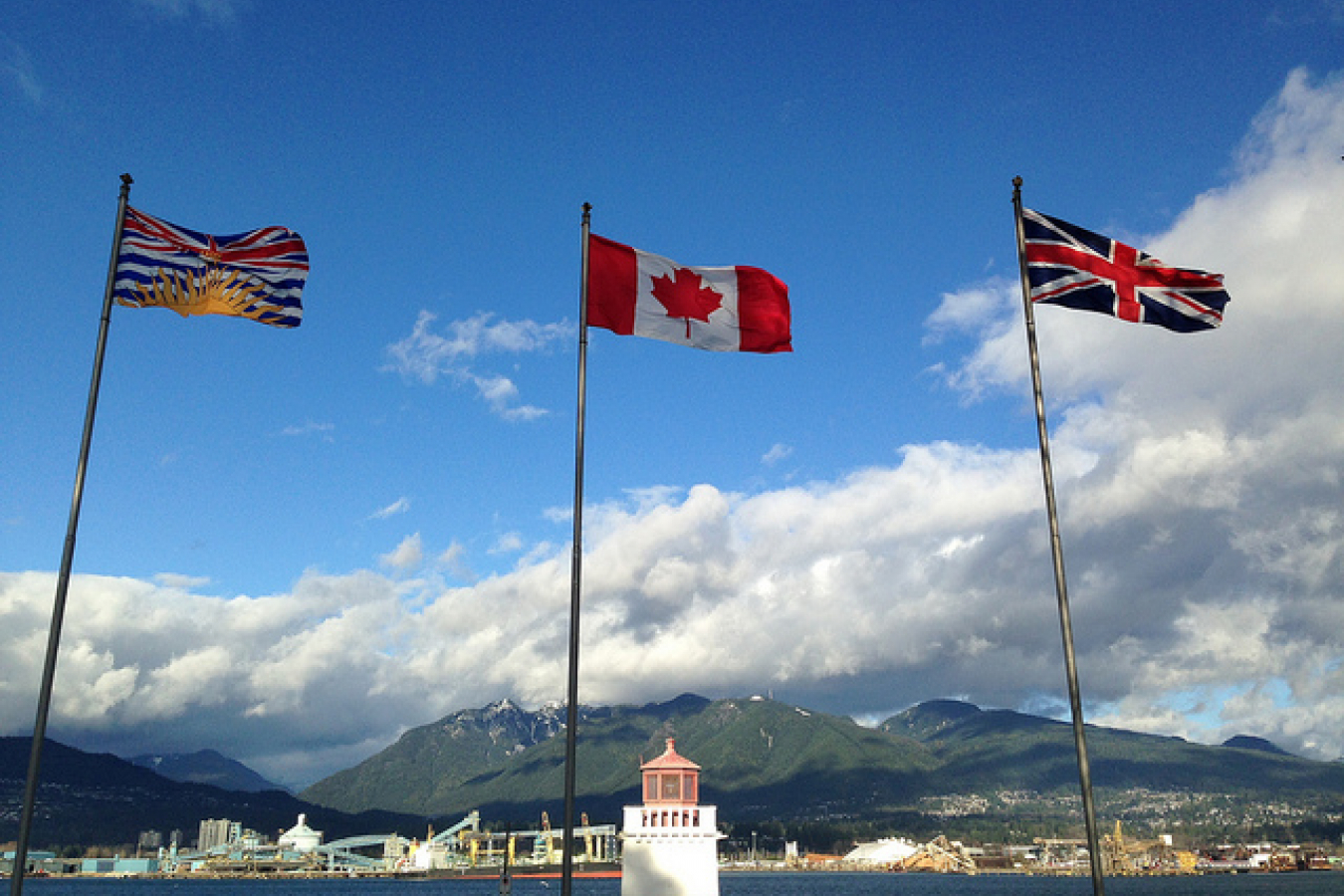 The 3 Flags of British Columbia