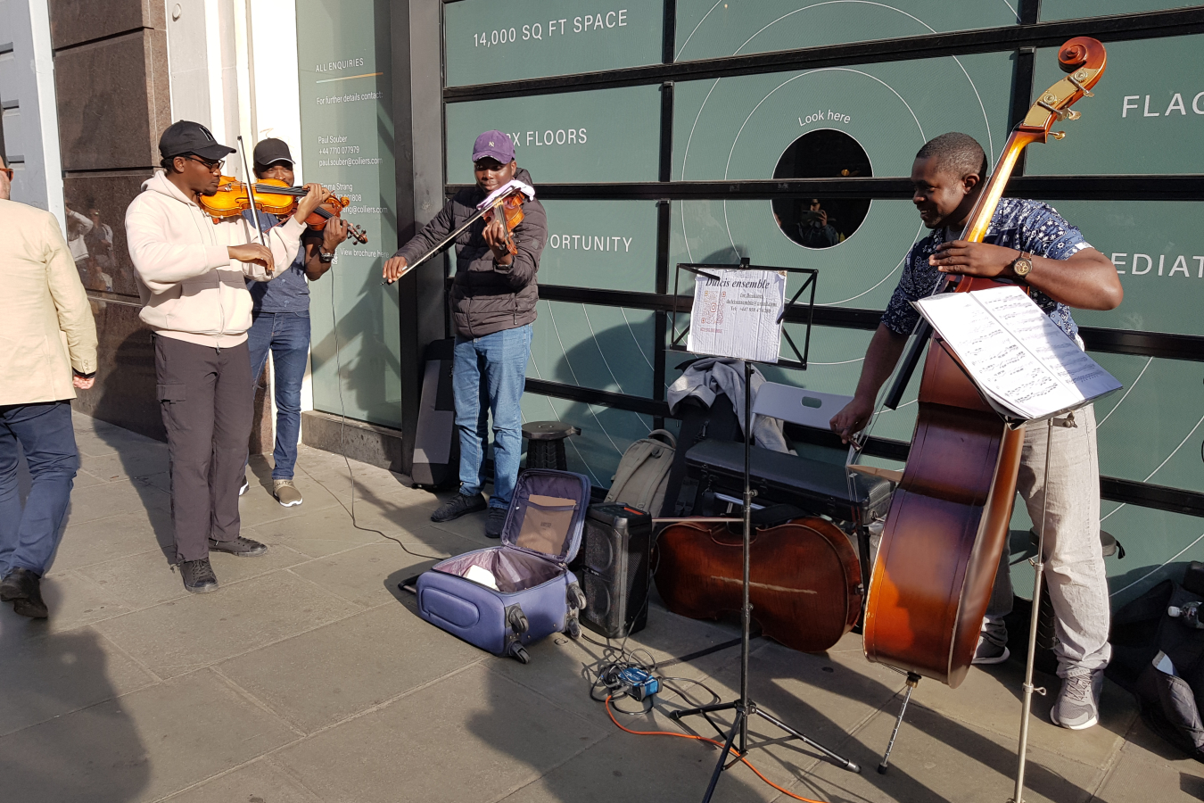 Street Musicians, Oxford Street, London