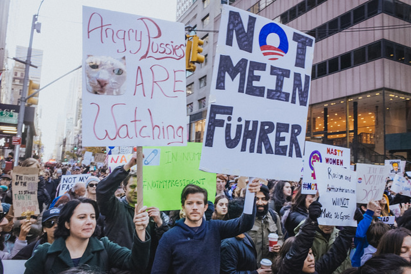 March against Trump, New York City