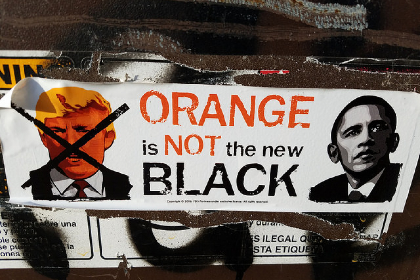 Trump Orange is not the new black