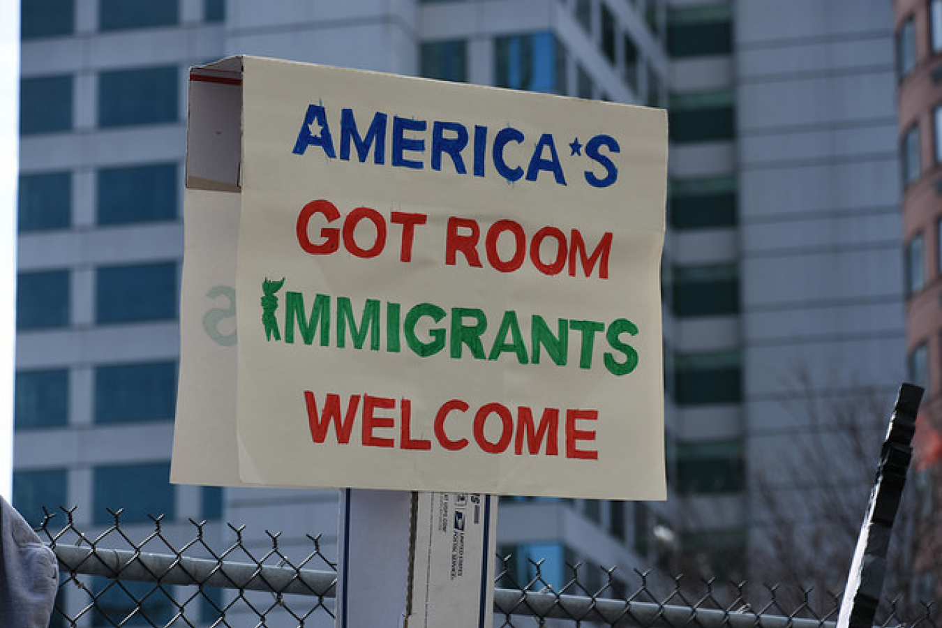 America's got Room Immigrants Welcome