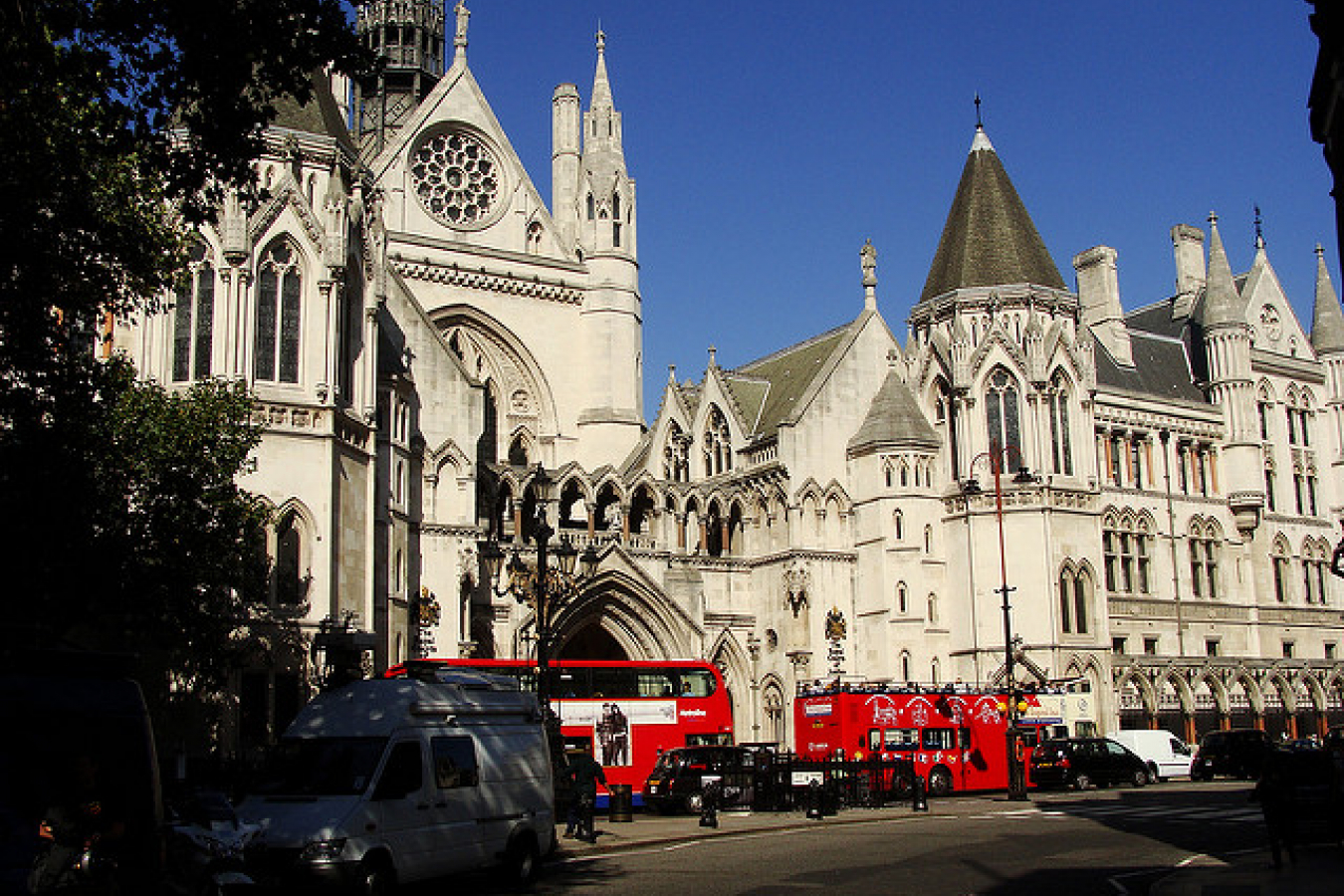 The Royal Court of Justice in the Strand