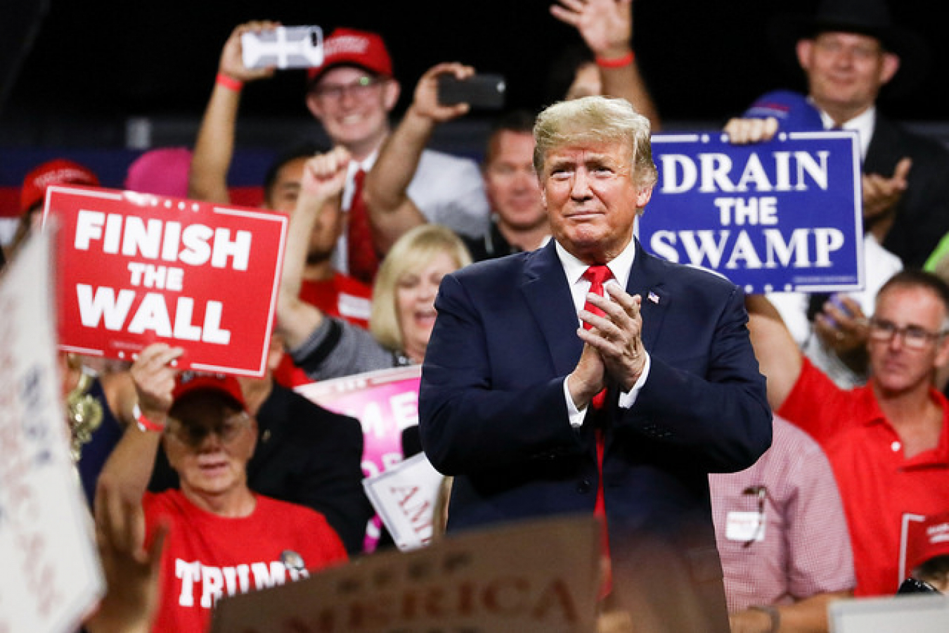 Trump MAGA rally in Johnson City, Tennessee