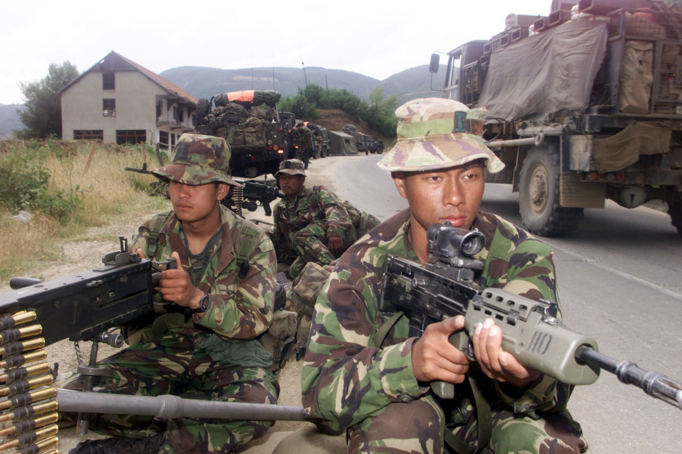 Gurkhas in Kosovo