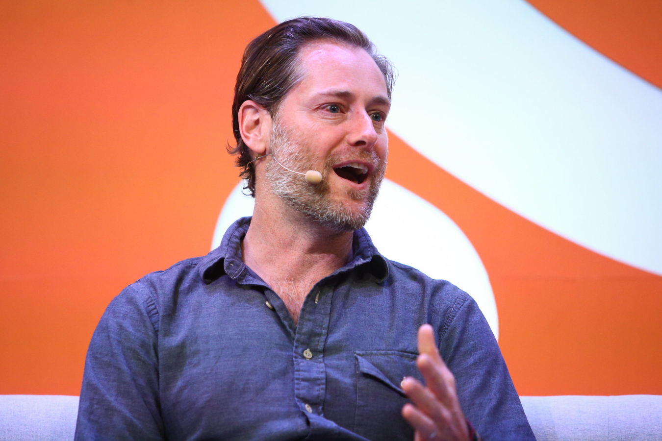 Ryan Holmes a founder of Hootsuite at Collision 2019, Toronto, Canada 23 May 2019