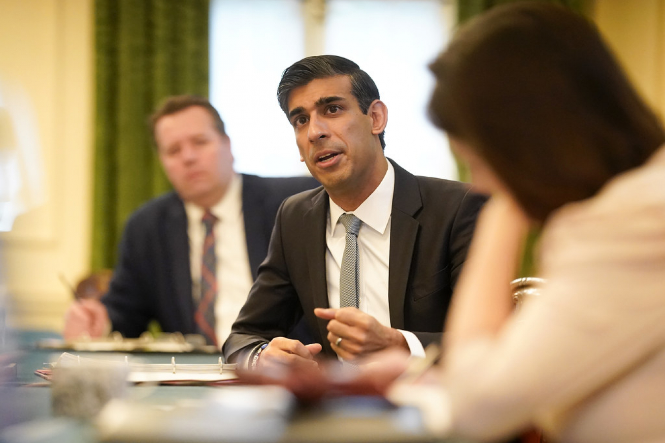 Rishi Sunak and Boris Johnson briefing to Cabinet ahead of summer statement 8 July 2020