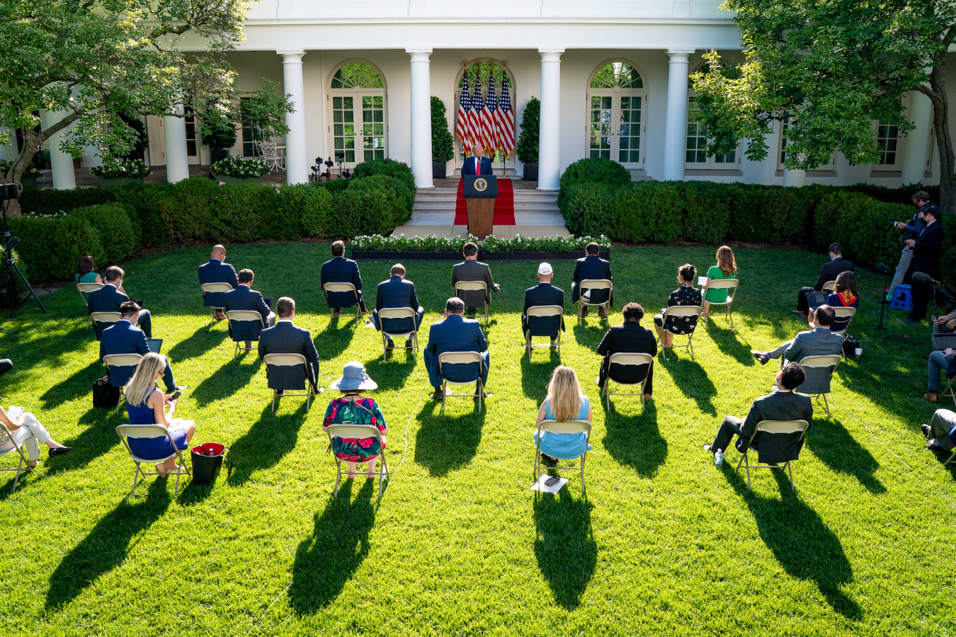 President Trump Holds a News Conference 14 July 2020