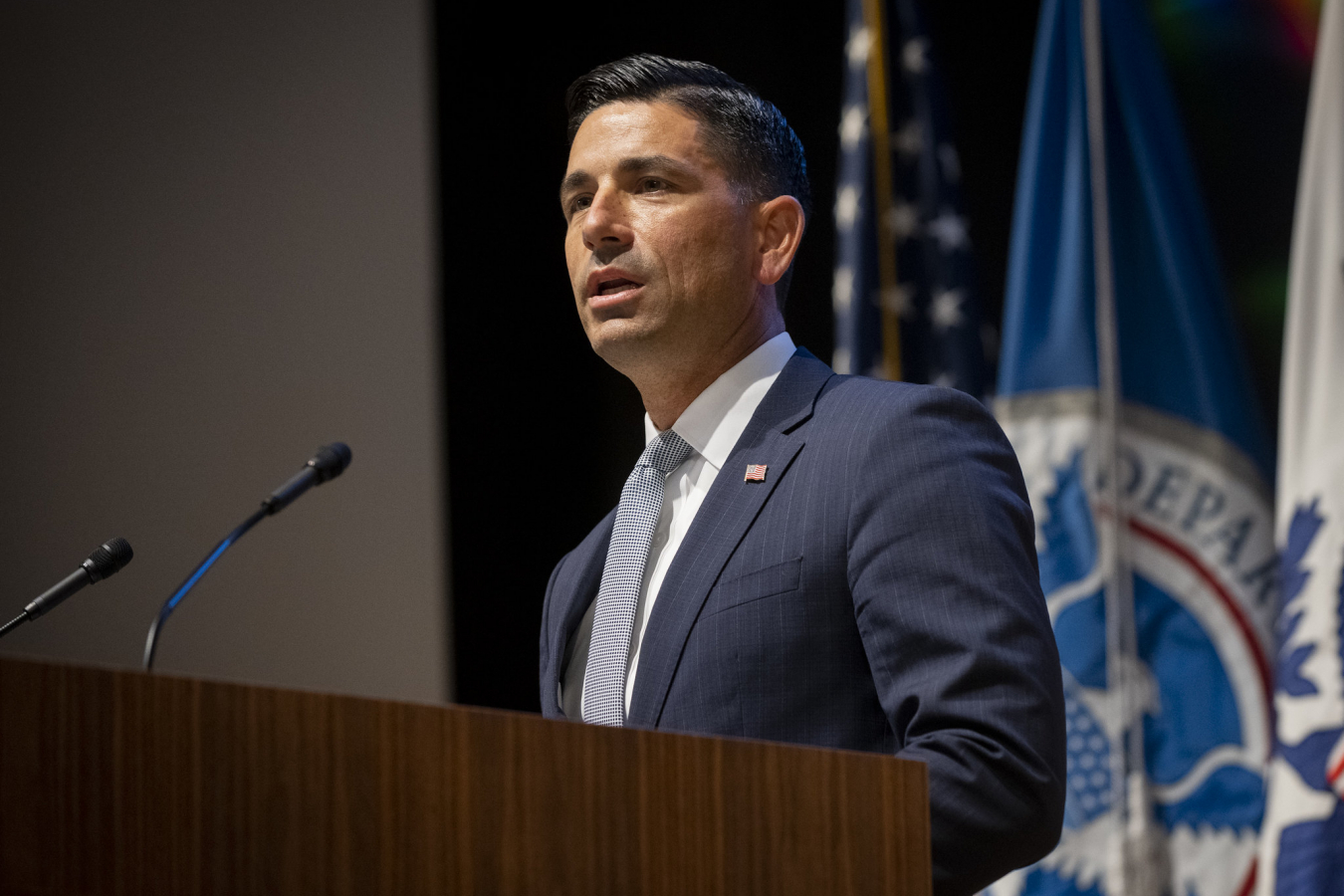 Acting Secretary Homeland Security Chad Wolf delivers state of the homeland address 9 September 2020 