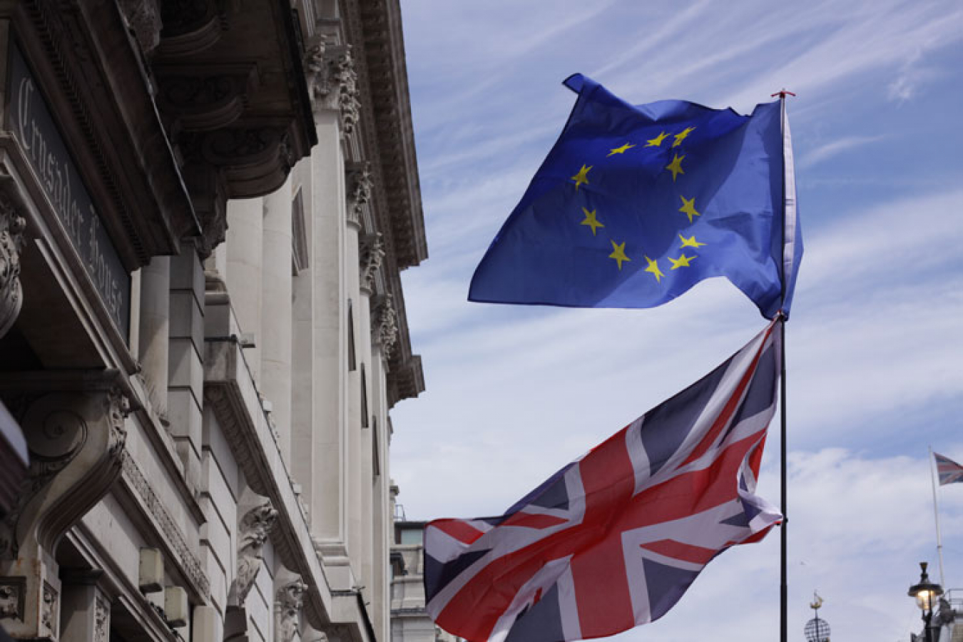 UK & EU Flags