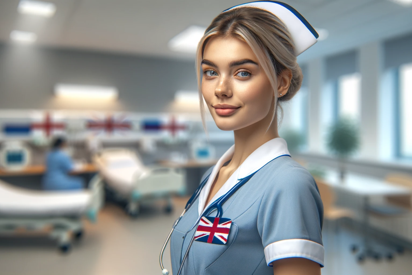 UK Visa Rules Proposals Controversy and the NHS - Latvian Nurse in UK Hospital