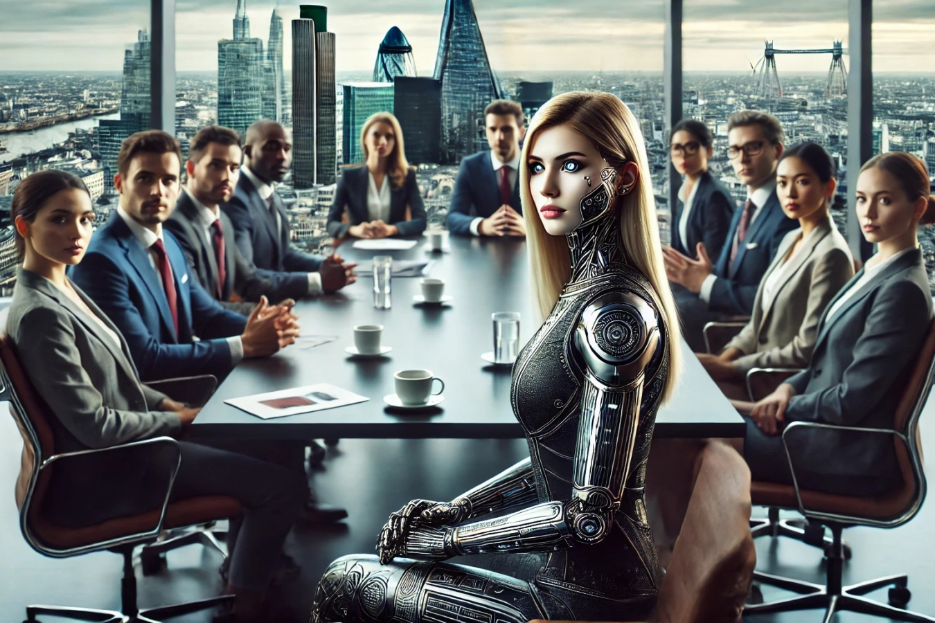 UK Tightens Sponsor Licence Rules: A Push to Reduce Immigration - Cyborg and office workers in UK