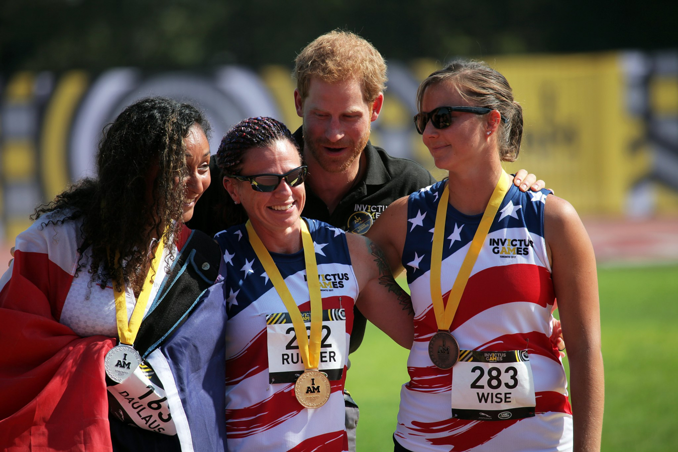 Prince Harry at Invictus Games, Toronto, Canada 24 September 2017