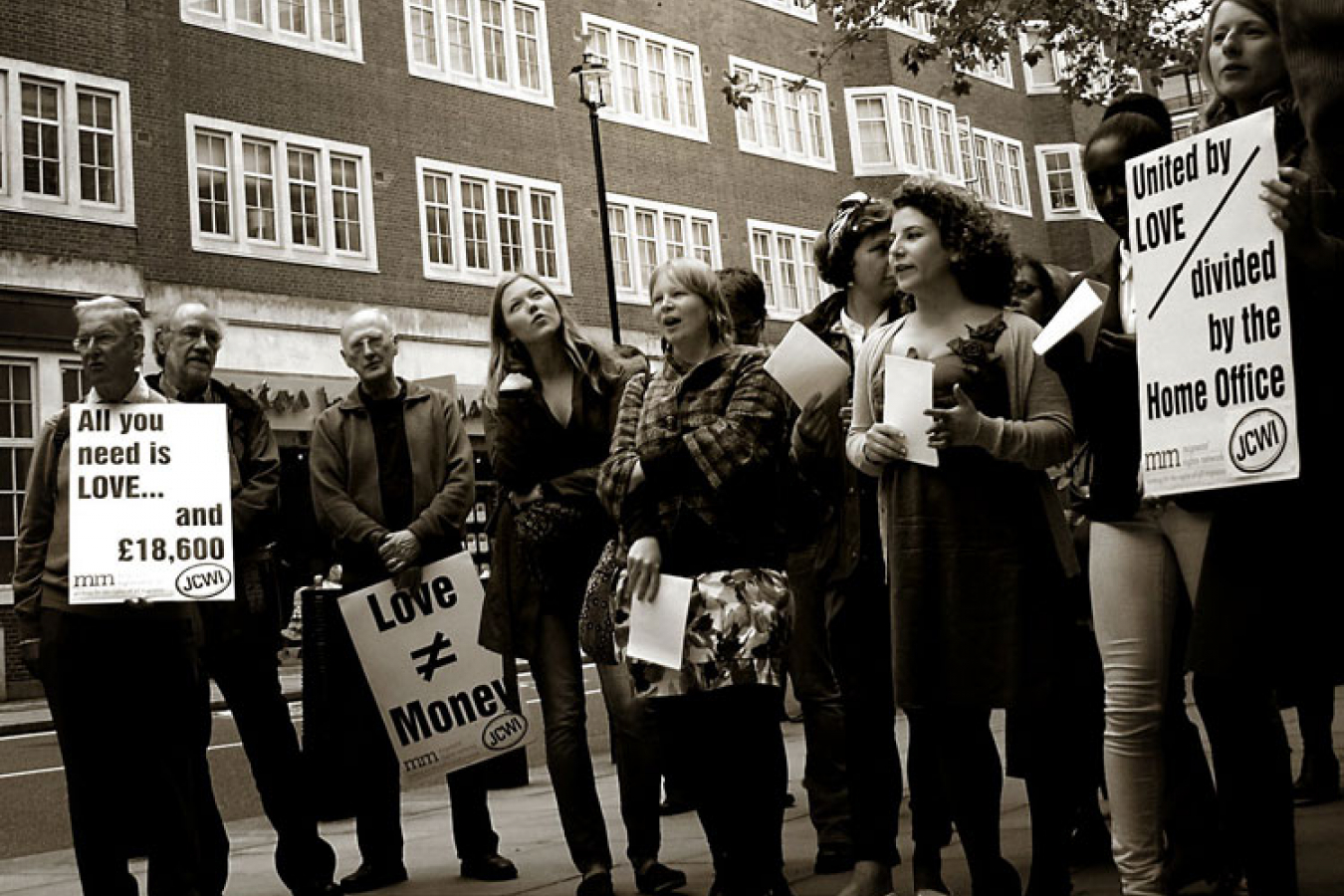  Joint Council for the Welfare of Immigrants protest from 2012.