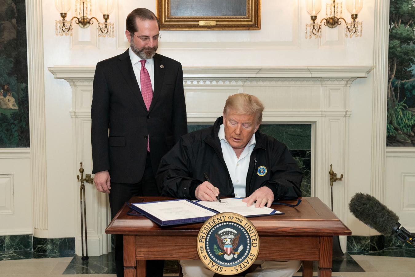 President Trump signs congressional funding bill for coronavirus