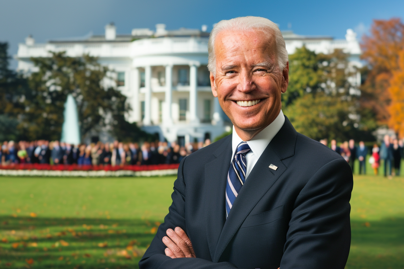 Biden's Immigration Policy: A New Era of Reform - Biden with Migrants near White House