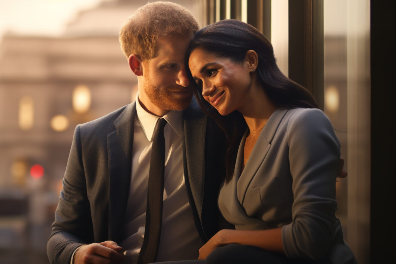 Prince Harry and Meghan Markle AI Generated