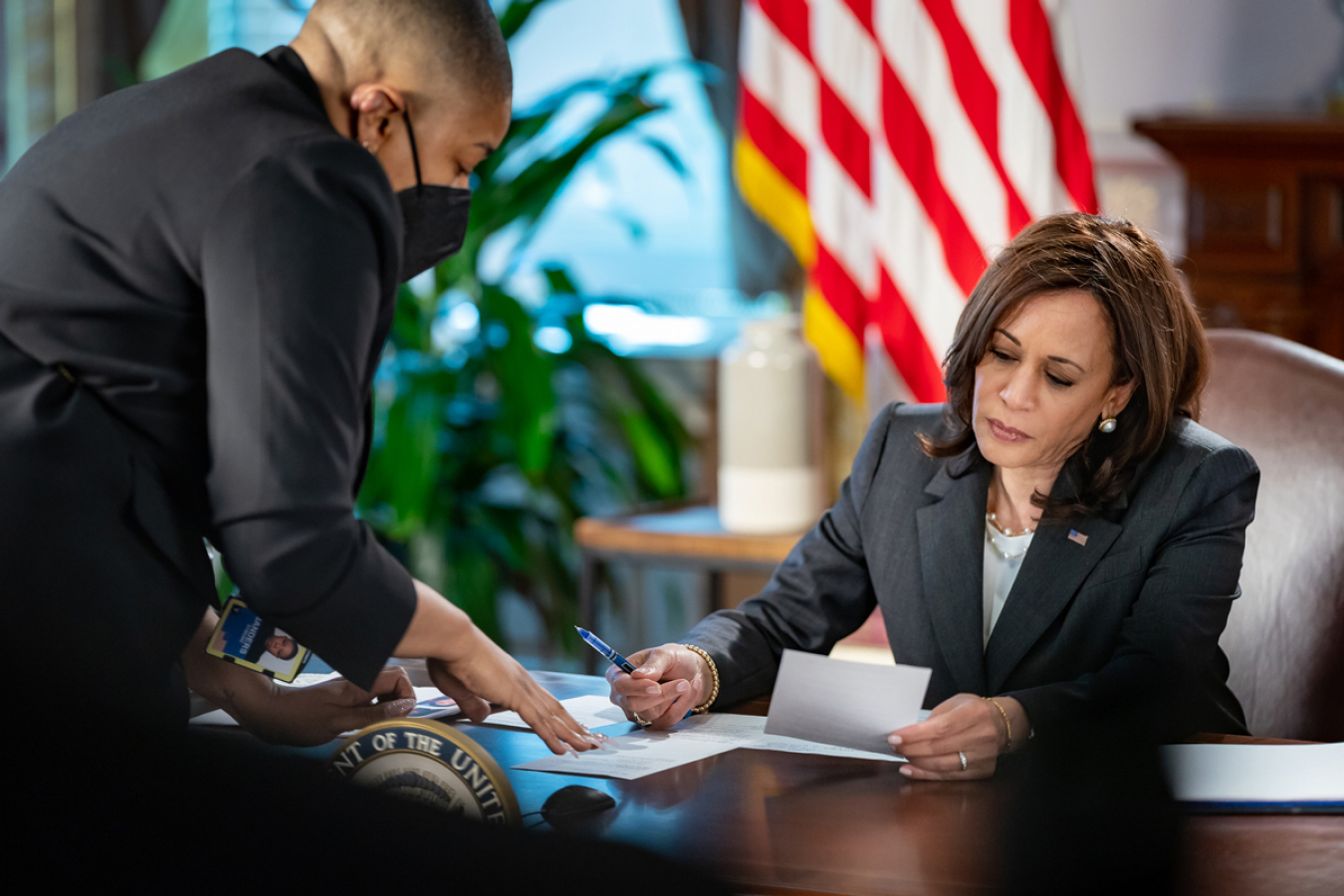 Vice President, Kamala Harris